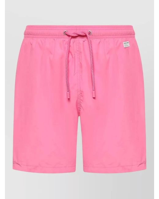 Mc2 Saint Barth Pink Lighting Pantone Swim Shorts Limited Edition for men