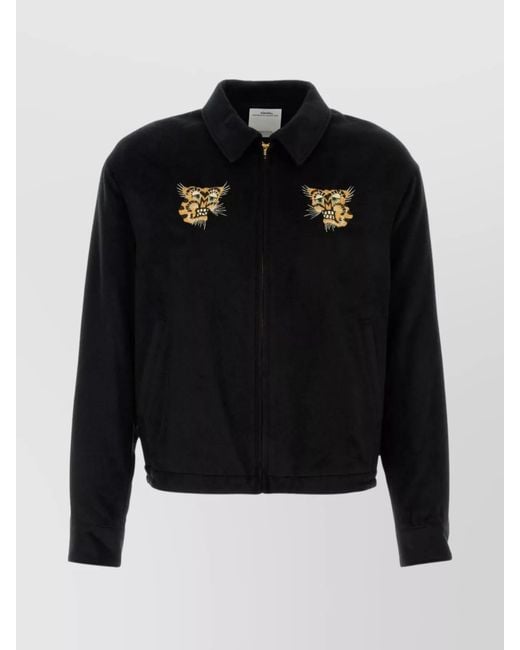 Visvim Black Silk Lightweight Jacket for men