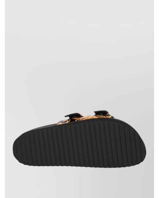 Versace Jeans Couture Black Arizona Slides