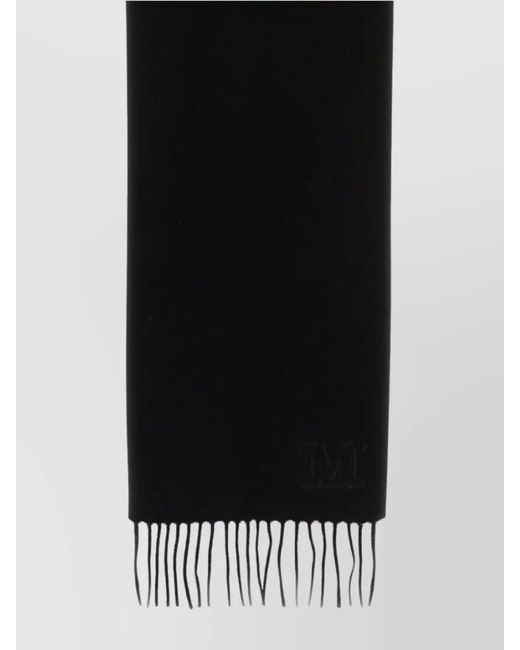 Max Mara White Cashmere Scarf