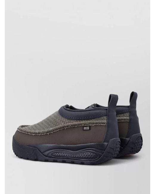 Nike Gray Textured Slip-On Slippers