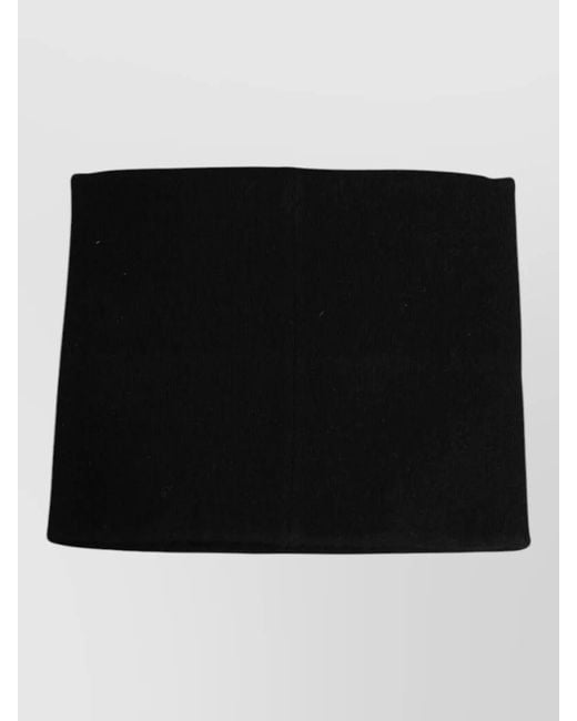 Dolce & Gabbana Black Dg Logo Cashmere Knitted Scarf for men