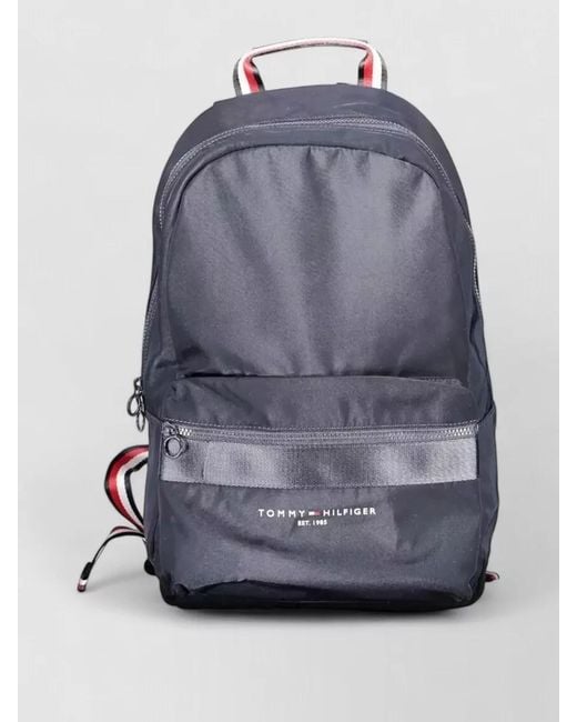 Tommy Hilfiger Blue Polyester Backpack for men
