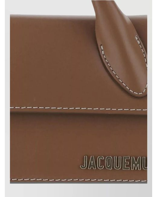Jacquemus Brown Le Chiquito Leather Tote Bag