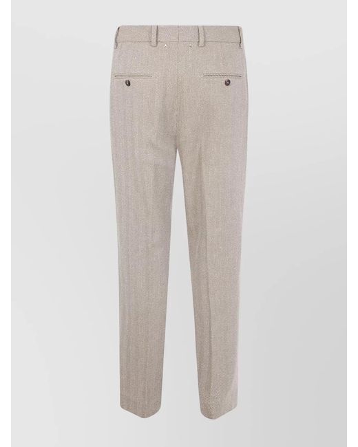 Golden Goose Deluxe Brand Natural Linen Blend Relaxed-Fit Straight-Leg Trousers for men