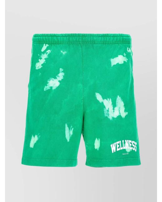 ショートパンツ SPORTY & RICH 'Wellness Ivy Gym' bermuda shorts Green Sporty & Rich Ivy Gym Bermuda Shorts in Green | Lyst