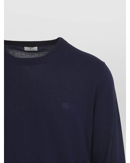 Etro Blue Sweaters for men