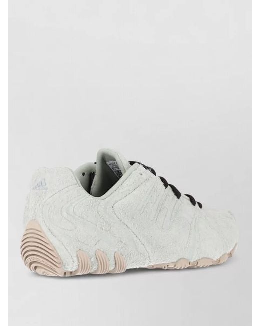 Adidas White Low Top Lace Up Casual Shoe