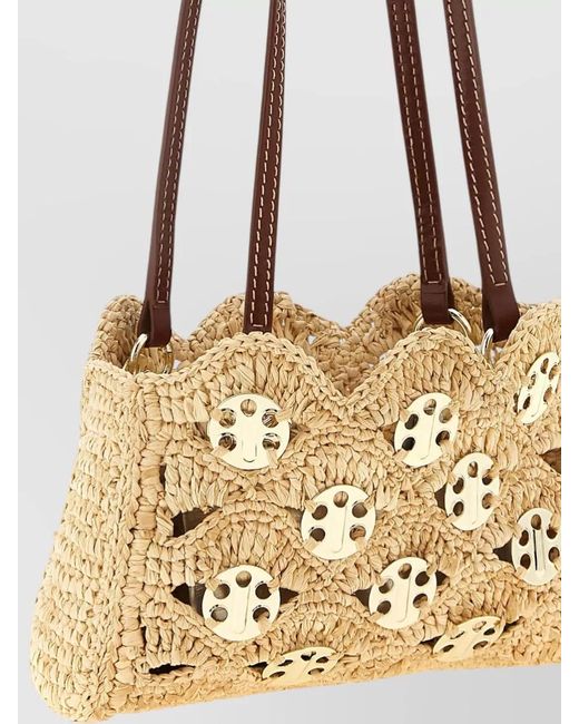 Rabanne Natural 1969 Chain Mail Shoulder Bag