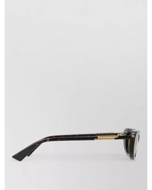 Bottega Veneta Gray Cat-Eye Sunglasses