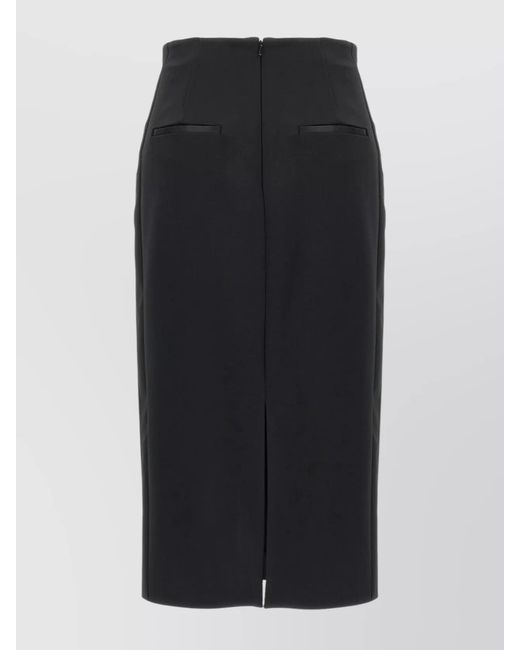 Max Mara Black Pencil Skirt