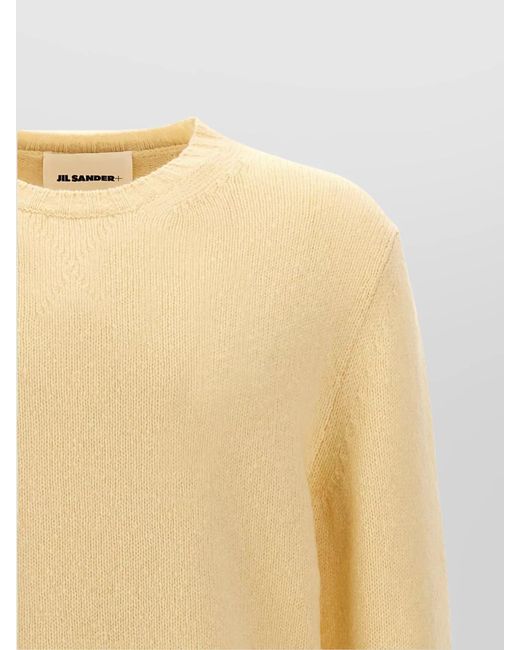 Jil Sander Yellow Wool Jumper for men