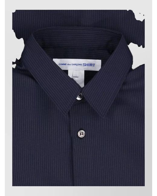 Comme des Garçons Blue Shirt for men