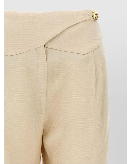 Blazé Milano Natural Sheena Basque Cropped Trousers