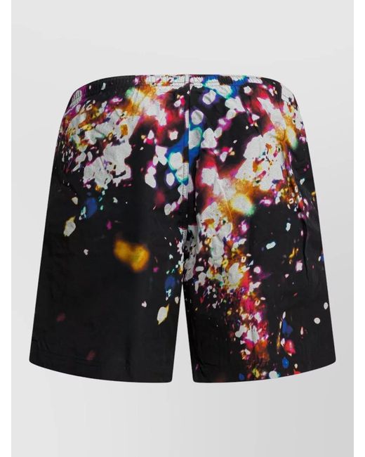 McQueen Blue Swim Shorts for men