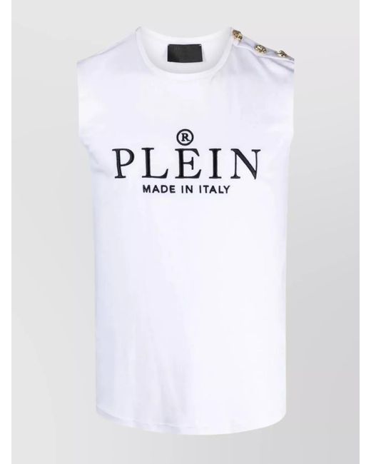 Philipp Plein White T-Shirt