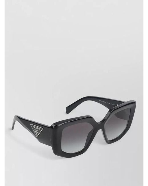 Prada Gray Sunglasses 0Pr 14Zs 1Ab09S Cat Eye
