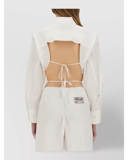 Moschino White Cotton Shirt