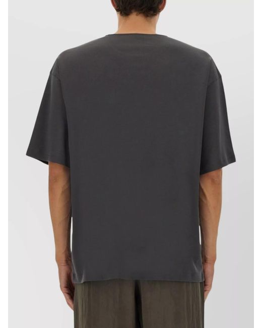 Lemaire Multicolor Silk Relaxed-Fit T-Shirt for men
