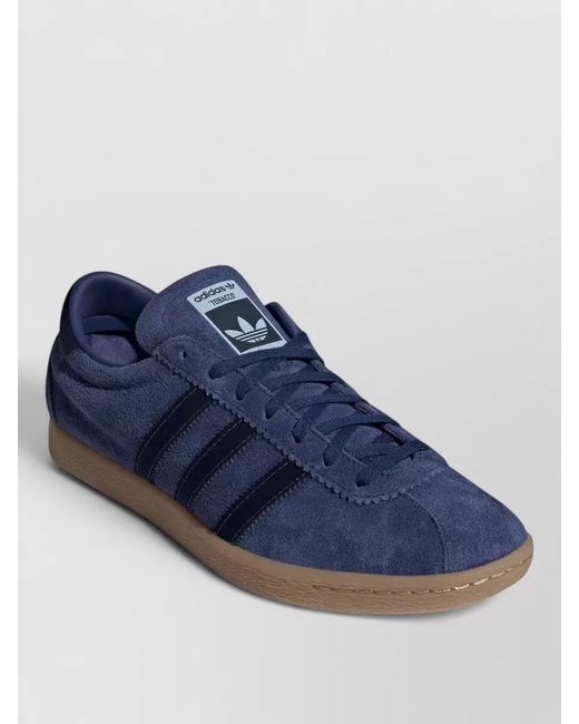 Adidas Originals Blue Suede Low Top Sneakers Rubber Sole for men