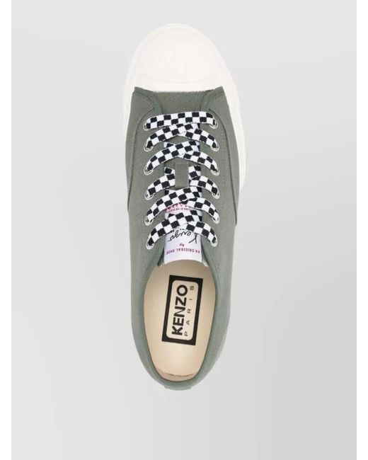 KENZO Metallic Low-Top Sneakers for men