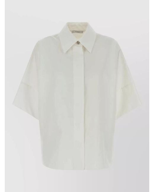 Givenchy White Boxy Short Sleeve Shirt Menswear Edit for men