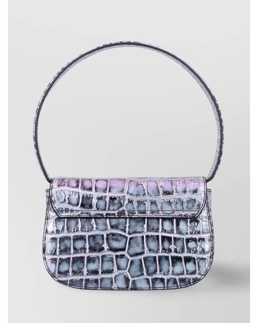 DIESEL Purple 1Dr Shoulder Bag