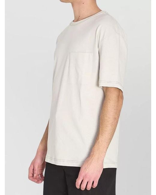 Lemaire White Boxy T-Shirt for men