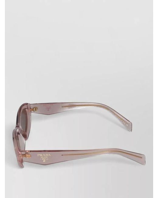 Prada Pink Sunglasses 0Pr 26Zs Cat Eye Design