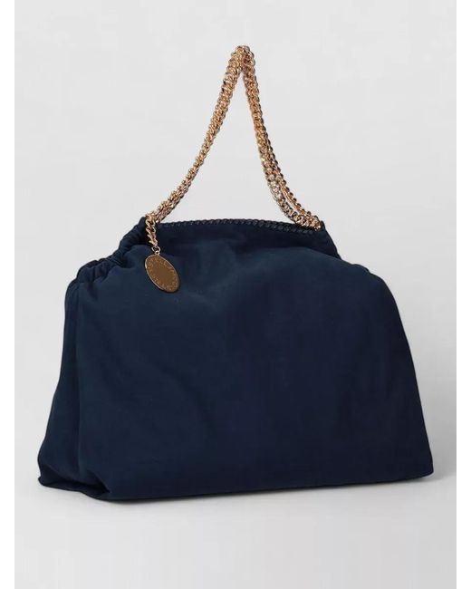 Stella McCartney Blue Falabella Clutch Bag