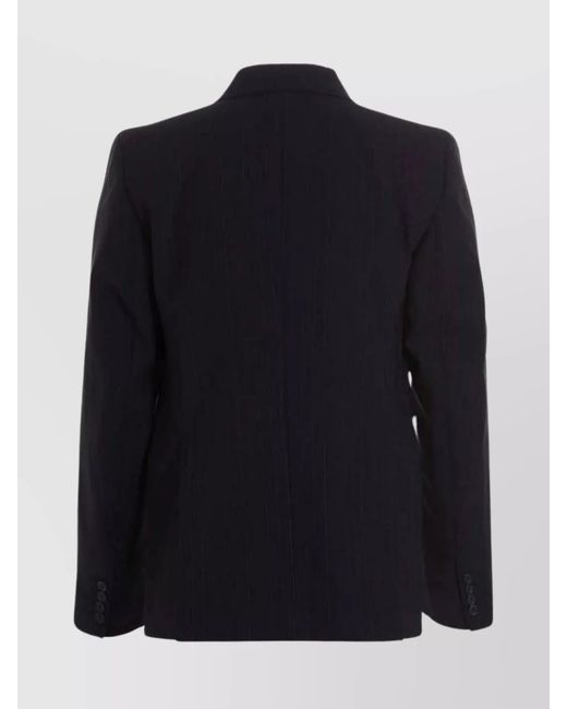 VTMNTS Blue Wool Tailored Blazer for men