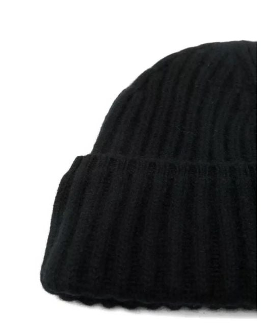 Kujten Black Cashmere Beanie