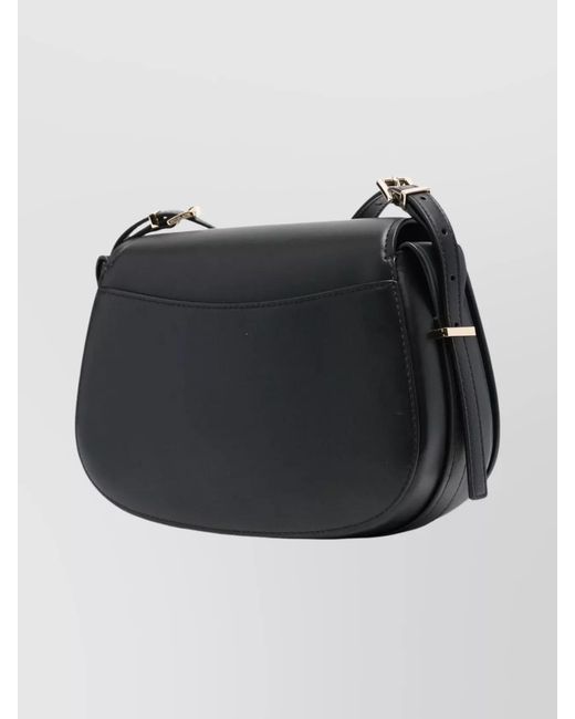 MICHAEL Michael Kors Black Lydia Shoulder Bag Adjustable Strap