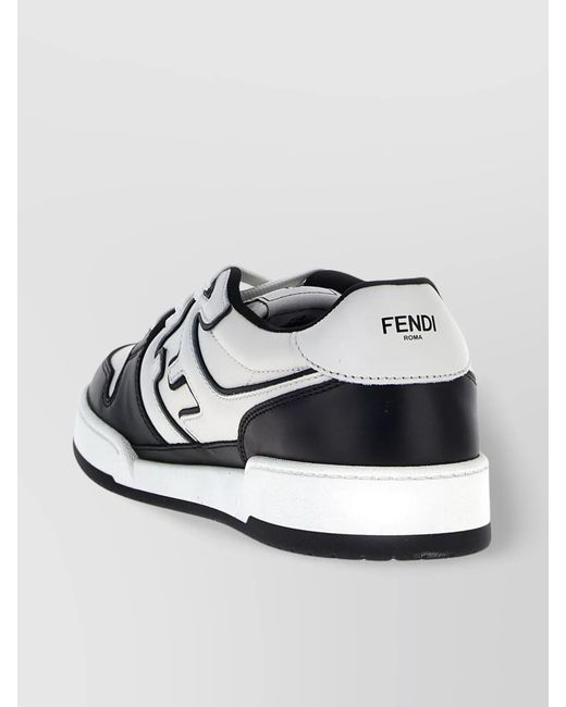 Fendi Metallic Match Sneakers