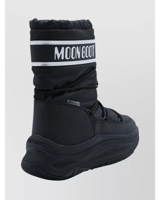 Moon Boot Black Ankle Boots for men