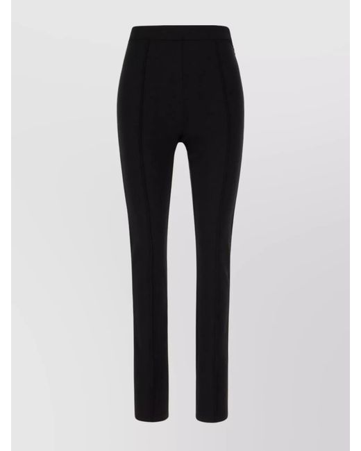 Moncler Black Slim-Fit Stretch Trousers