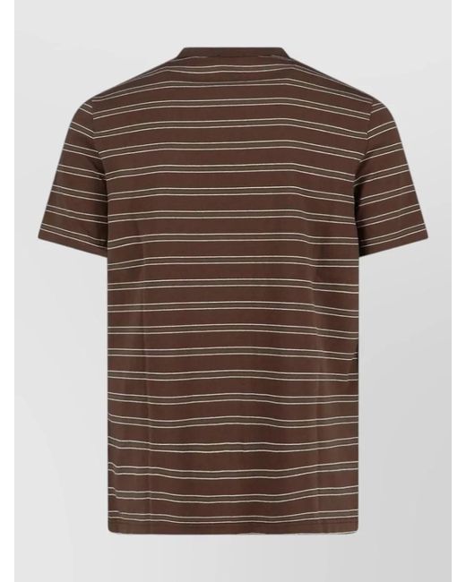 A.P.C. Brown T-Shirt Logo for men