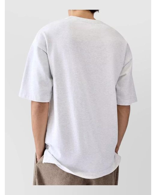 Jacquemus White Regular Fit Short Sleeve Shirt for men
