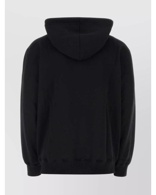 Lanvin Blue Curblace Oversized Hoodie for men