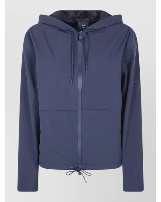 Rains Blue Short Jacket