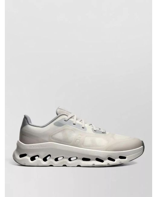 On Shoes Multicolor Cloudtilt Lace Up Running Shoes Silhouette