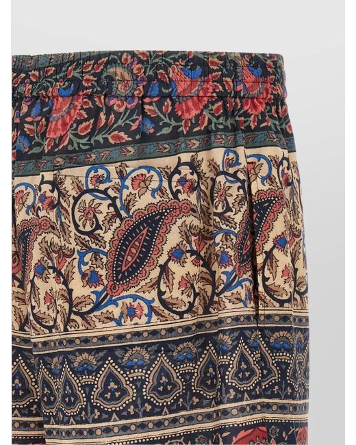 Valentino Garavani Multicolor Printed Tailored Shorts for men