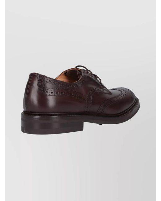 Tricker's Brown Leather Brogues for men