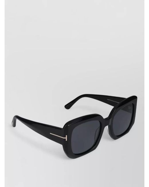 Tom Ford Black Sunglasses Ft1220 Square Frame 21