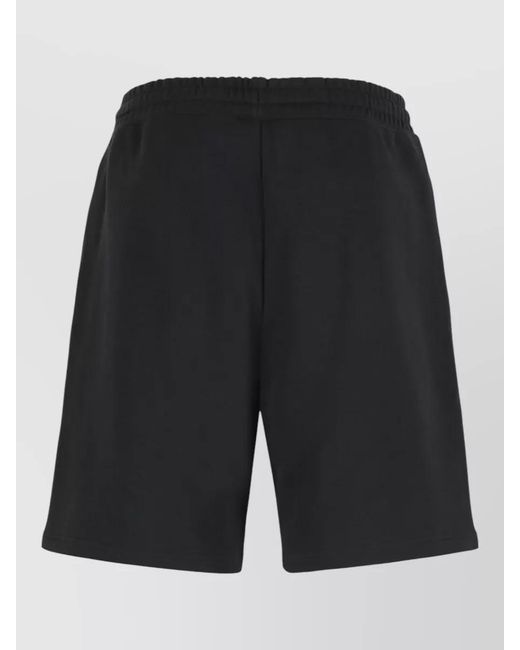 Boss Black Cotton Shorts for men