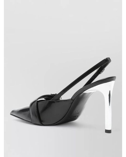 Coperni Metallic High Heel Pumps Pointed Toe Slingback