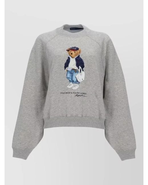 Polo Ralph Lauren Gray Regular-Fit Sweatshirt