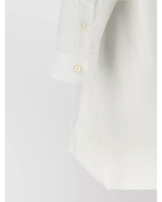 Y. Project White Cotton Shirt Dress