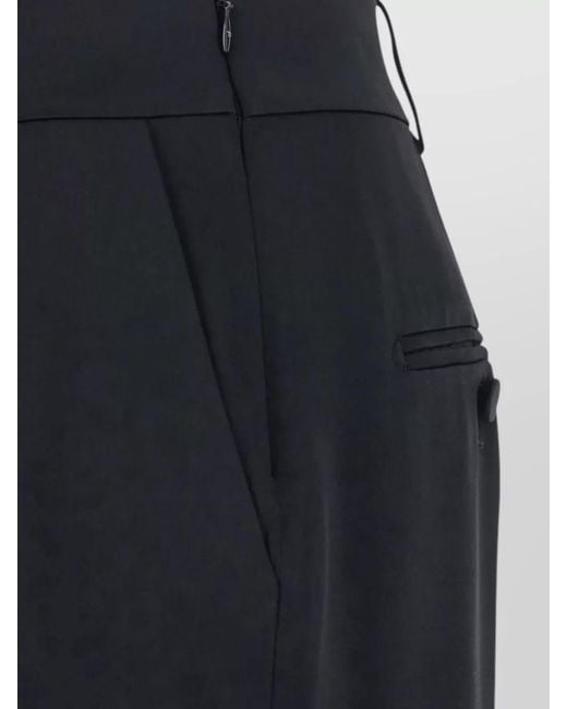Tom Ford Blue High-Rise Maxi Skirt