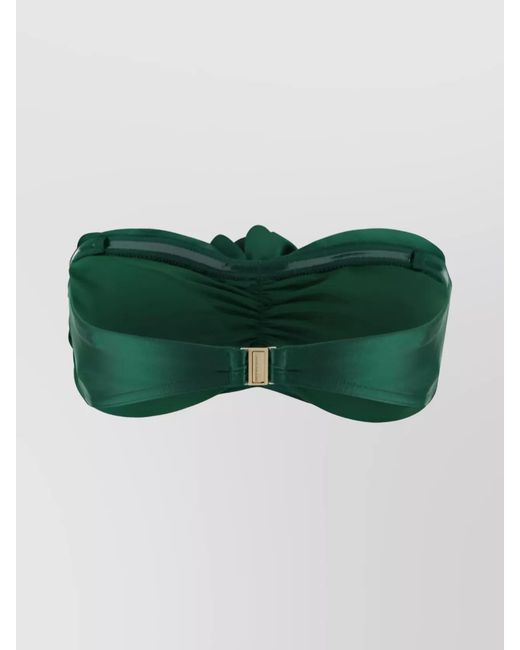 Zimmermann Green Flower Swimsuit Top Waverly
